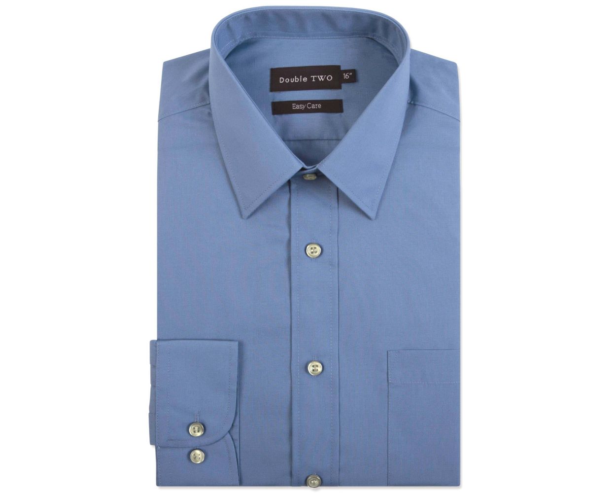 Classic Easy Care Long Sleeve Shirt - Cornflower