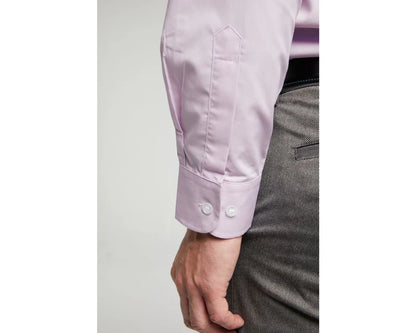 King Sze Classic Easy Care Long Sleeve Shirt - Lilac