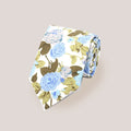 Beautiful Rose Cotton Tie - Blue 4053/3
