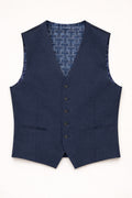 Ted Baker Slim Fit Panama Blue Suit Waistcoat