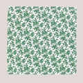 Delicate Floral Hankie - Green 4036/3