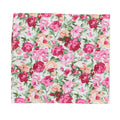 Beautiful Floral Cotton Hankie - Pink 4048/1