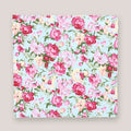 Beautiful Floral Cotton Hankie - Sky 4048/5