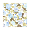 Beautiful Rose Cotton Hankie - Blue 4053/3