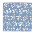Classic Floral Silk Hankie - Sky 7101/4