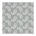 Classic Paisley Silk Hankie - Sage 7102/6