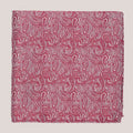 Wedding Paisley Hankie - Wine 8008/9