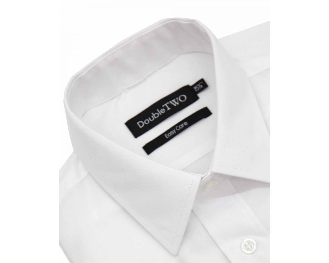King Sze Classic Easy Care Long Sleeve Shirt - White