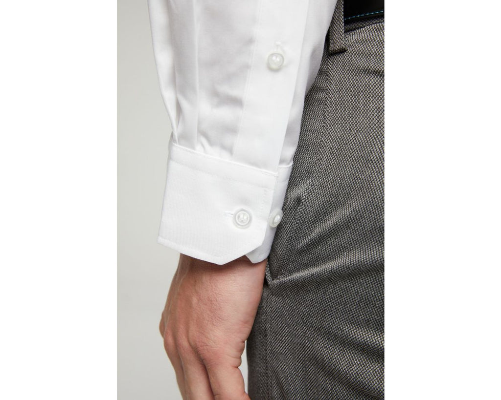 Classic Easy Care Long Sleeve Shirt - White