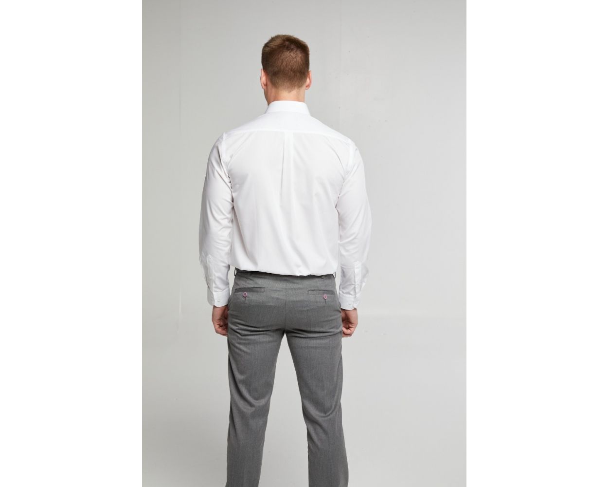 Classic Easy Care Long Sleeve Shirt - White