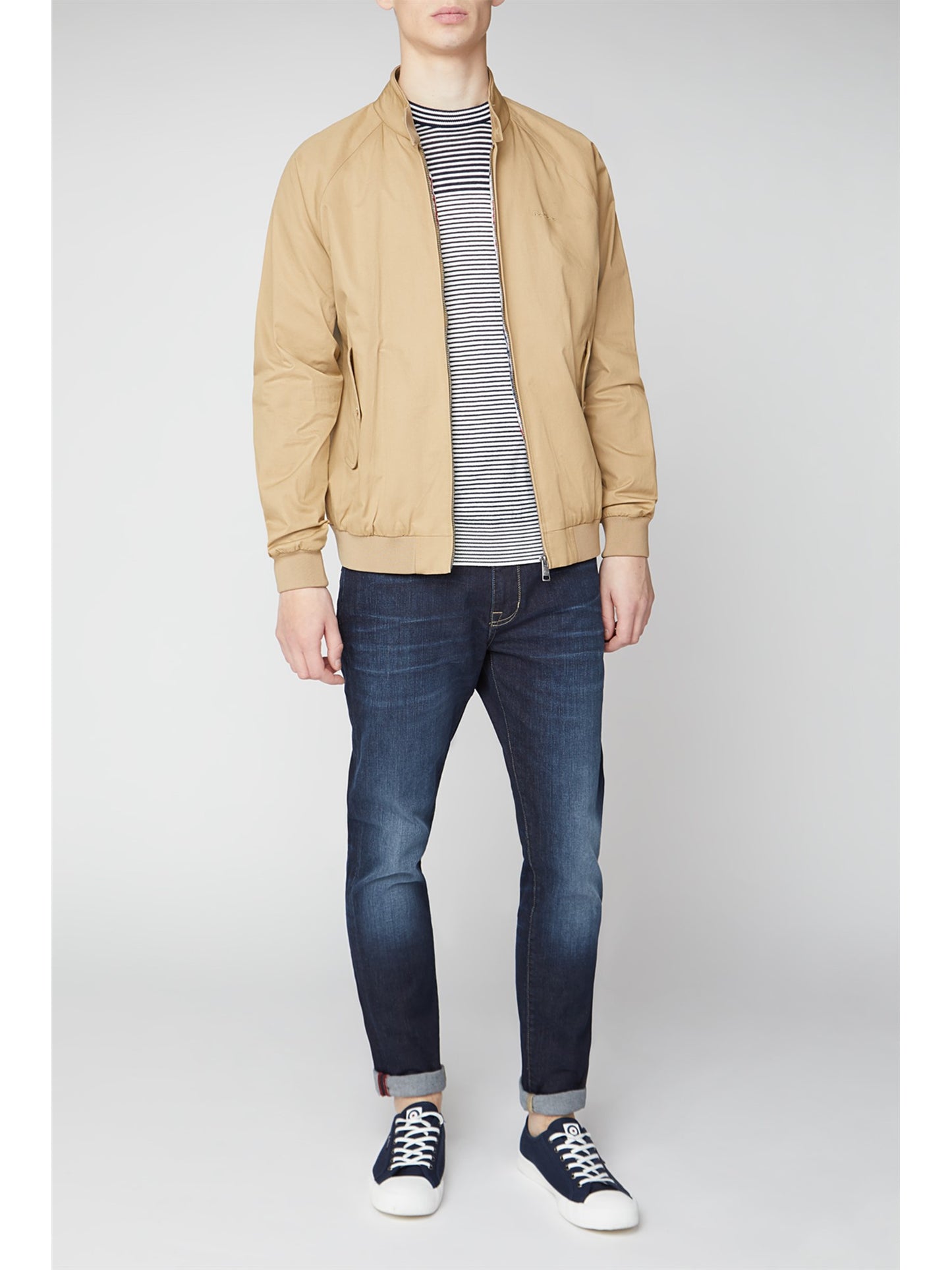 Ben Sherman Harrington Jacket - Sand