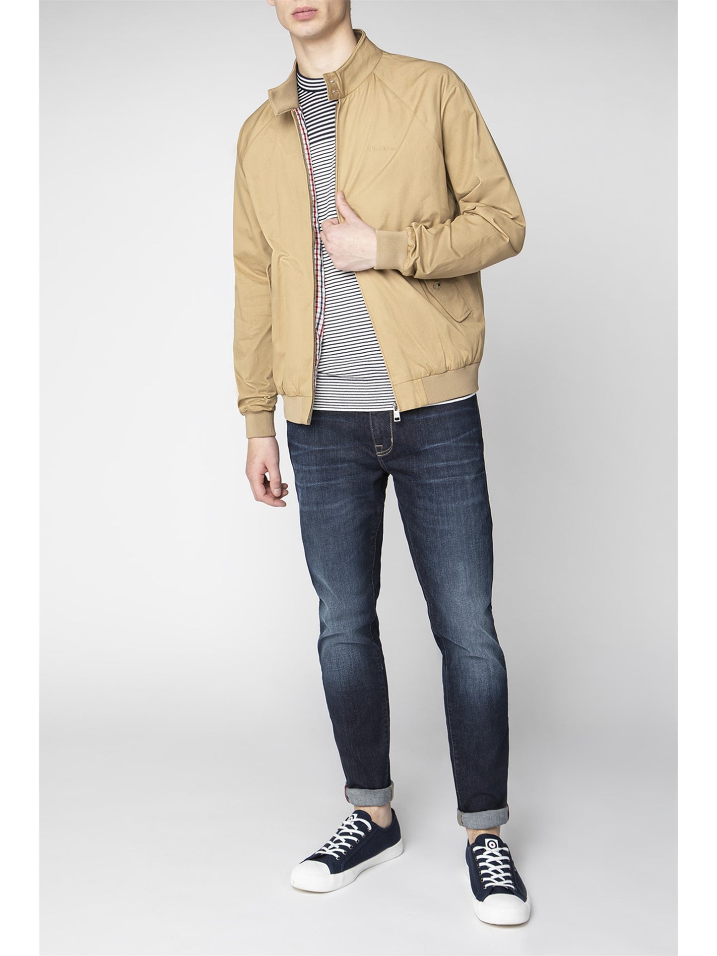 Ben Sherman Harrington Jacket - Sand