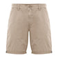Cotton-Rich Tailored Shorts - Beige