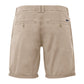 Cotton-Rich Tailored Shorts - Beige