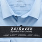 24/7 Jersey Stretch Long Sleeve Shirt - Sky Blue