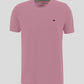 Crew-neck Tee Sustainable Cotton - Dusky Pink