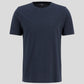 Crew-neck Tee Sustainable Cotton - Navy Melange