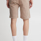 Cotton-Rich Tailored Shorts - Stone