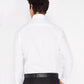Tapered Fit Long Sleeve Shirt - White