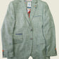 Green Melange Structure Jacket - A Fish Named Fred