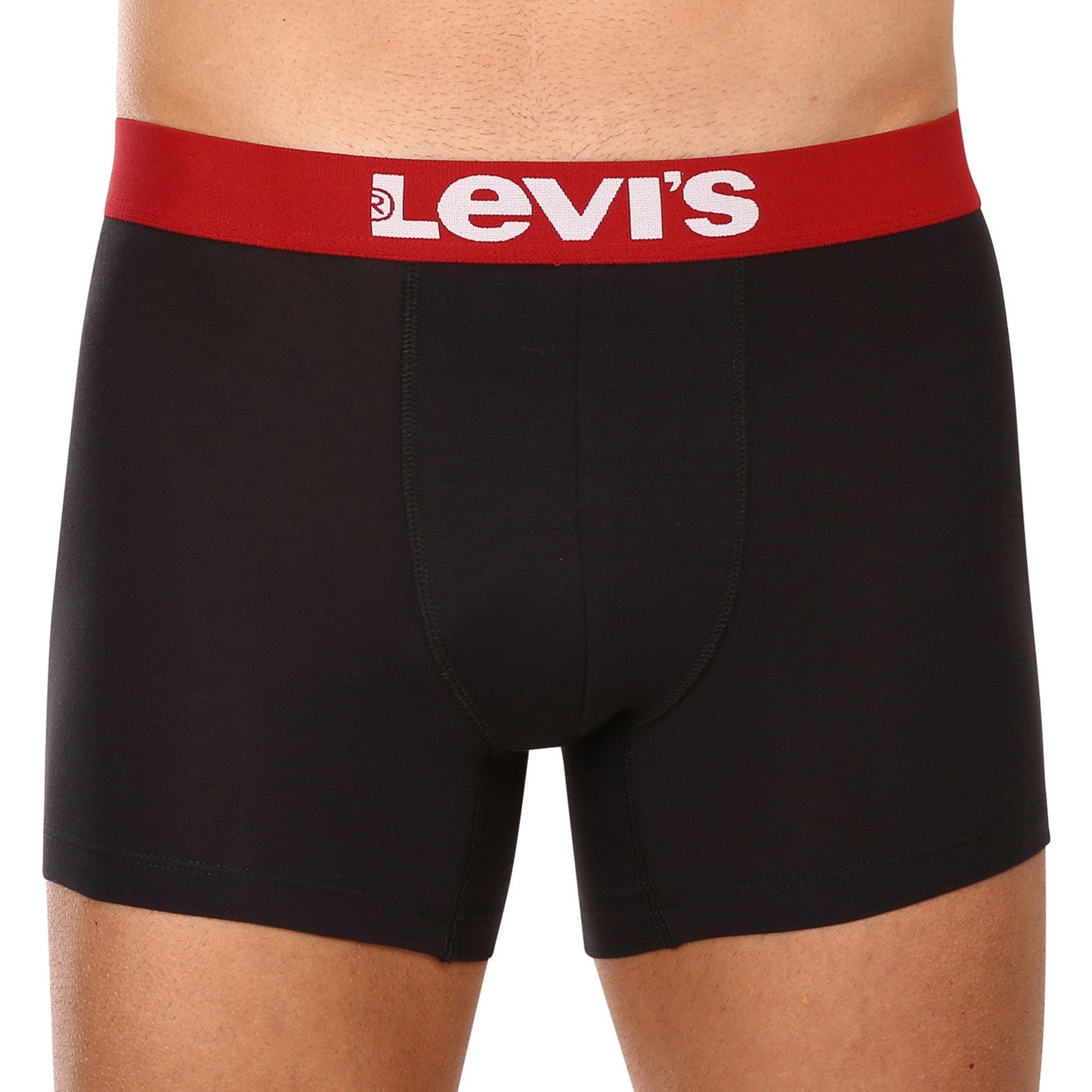 Levi's 2 Pack Boxer Brief - Black Red