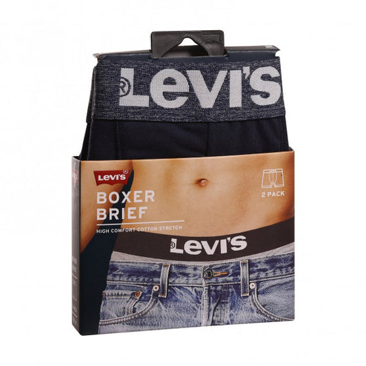 Levi's 2 Pack Boxer Brief - Navy Denim