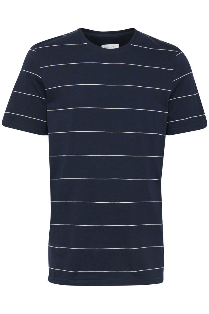 Navy Pin Stripe Tee