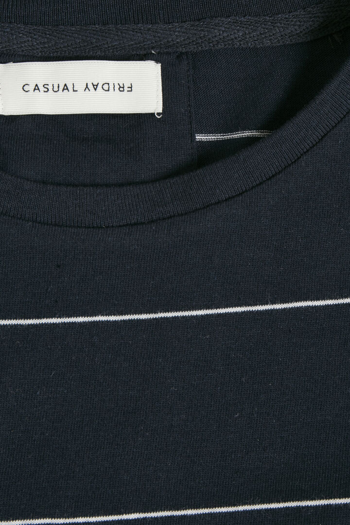 Navy Pin Stripe Tee