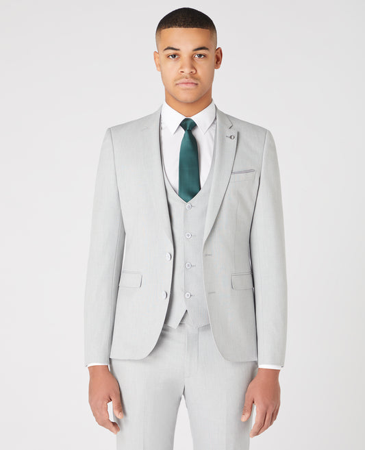 Slim Fit Silver Grey - Waistcoat