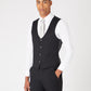 Slim Fit Wool-Rich Suit Jacket - Black