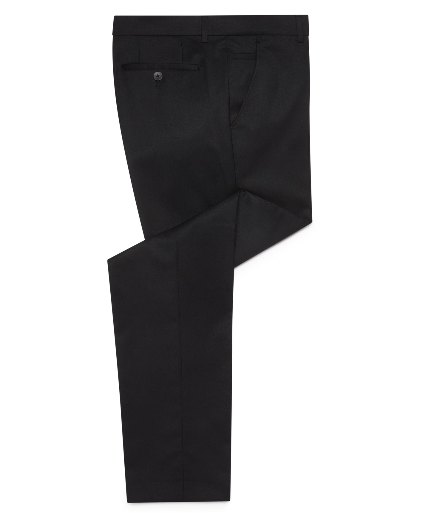 James Tailored Fit Suit Trousers - Black