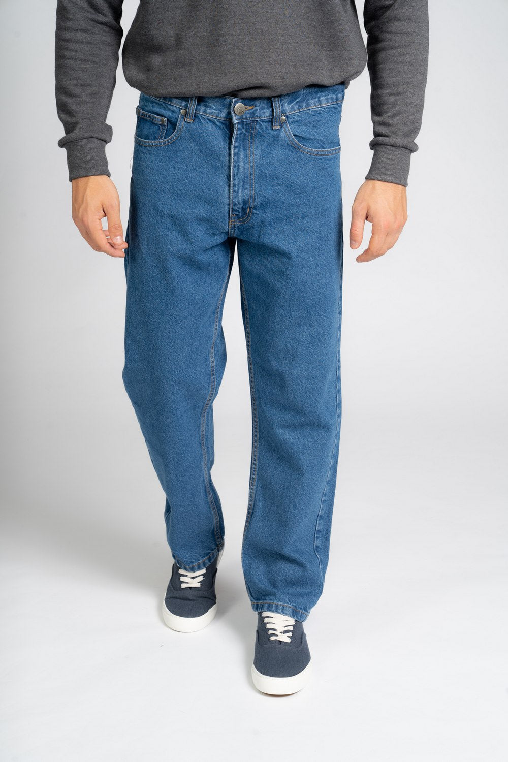 Work Jeans Straight Leg - Stonewash