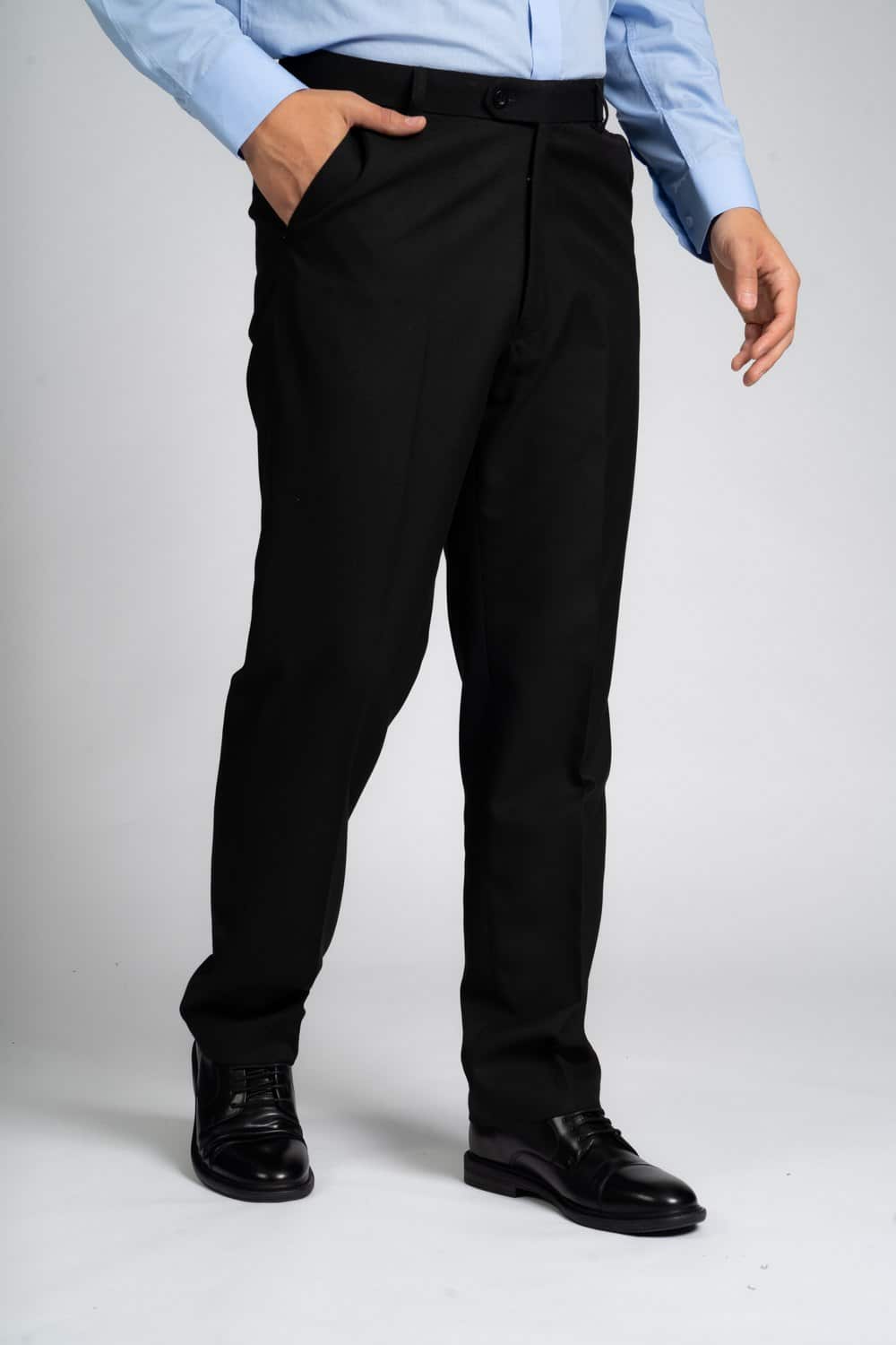 Durapress Hardwearing Trousers in Black