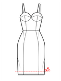 Dress & Skirt Shortening (Max. half width 30")