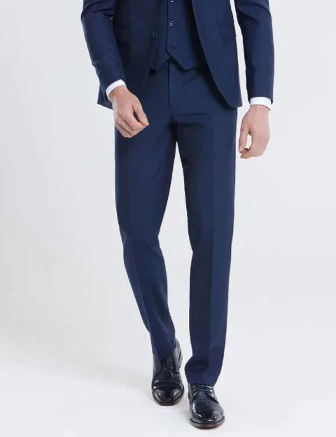 James Tailored Fit Suit Trousers - Navy