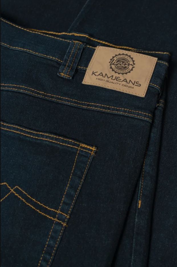 Super Stretch Straight Jeans - Indigo