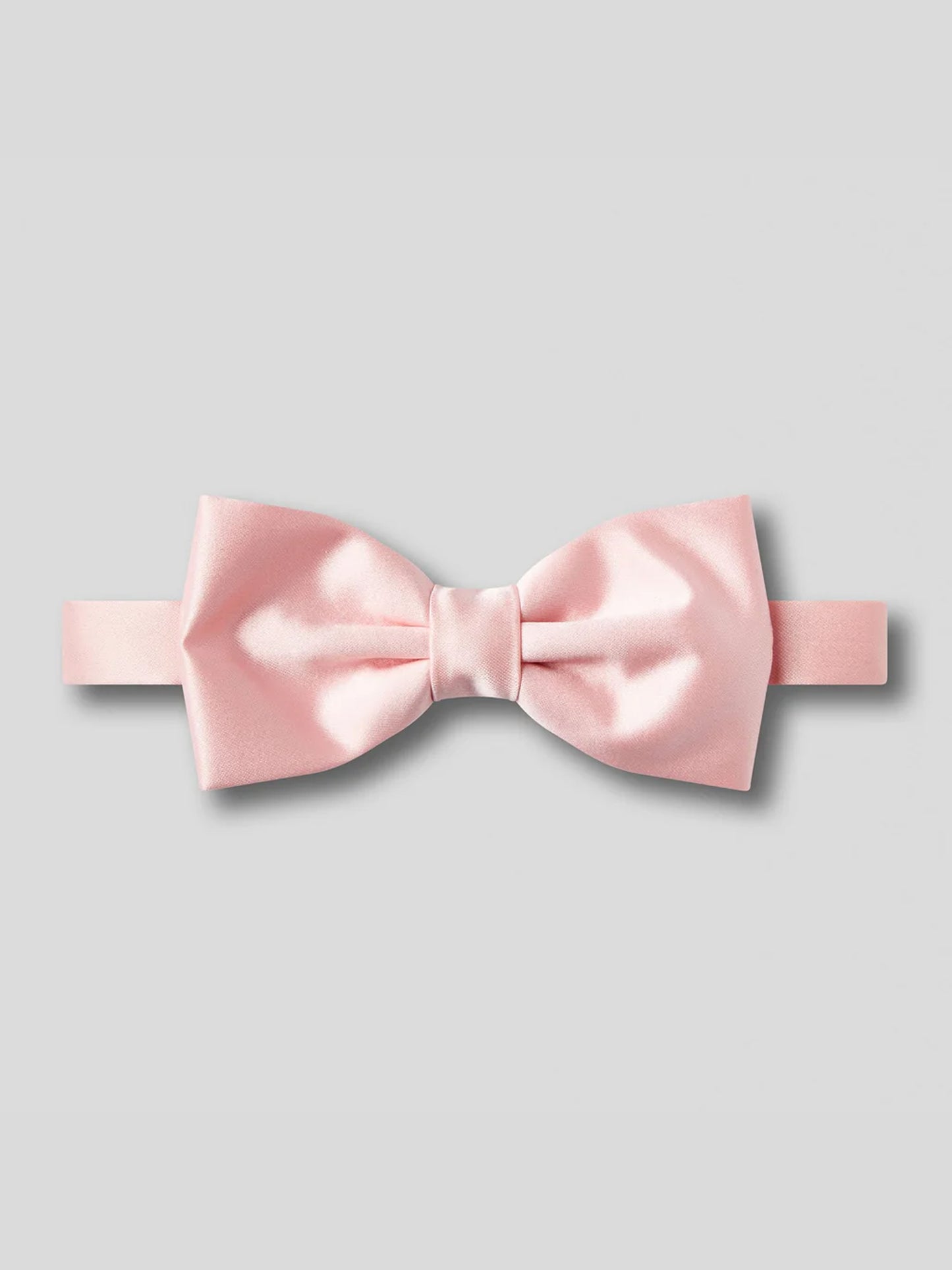 Plain Satin Bow-Tie - Pink