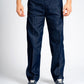 Rugby Elasticated Waist Trouser In Denim Blue