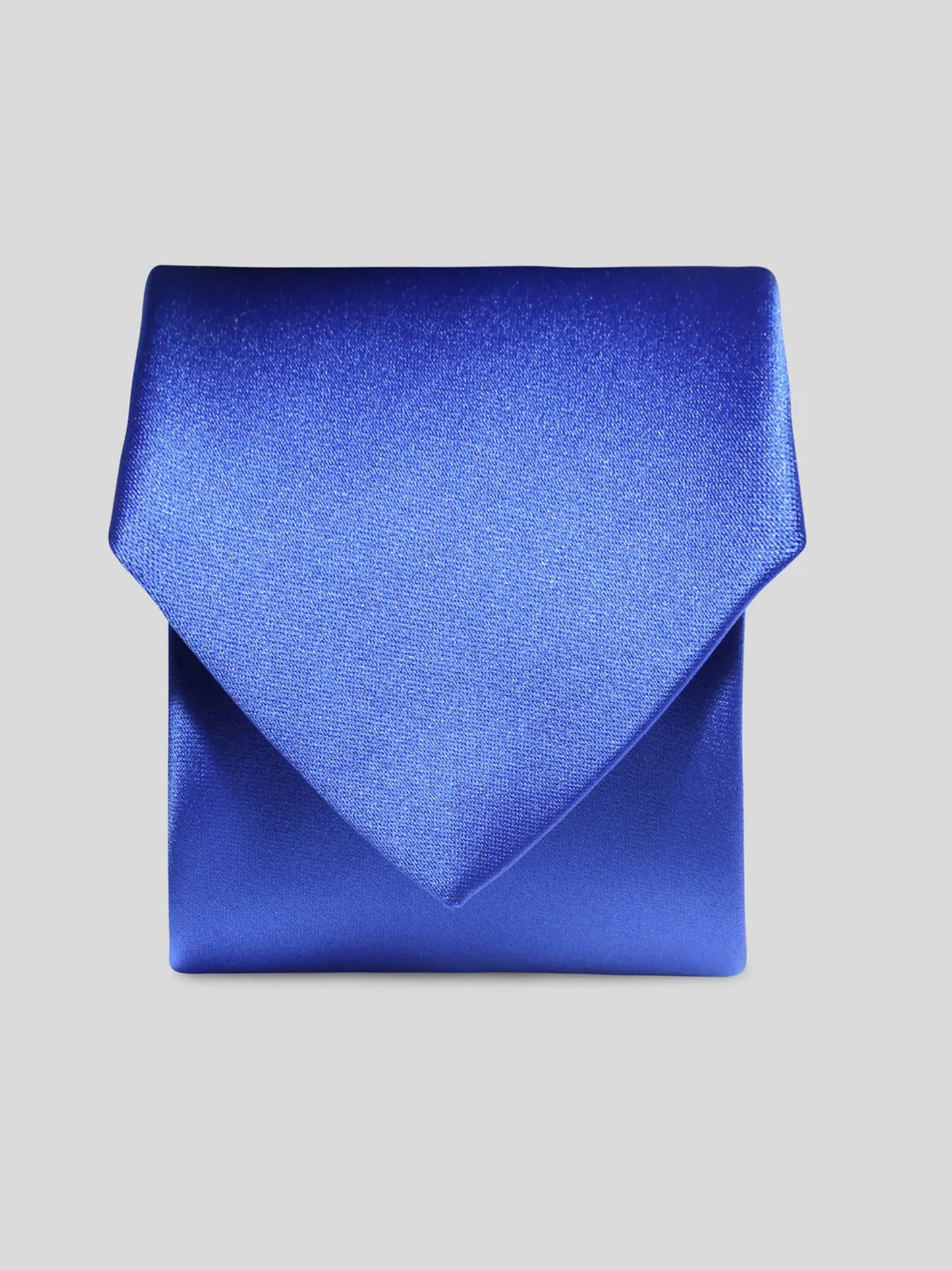 Plain Satin Tie - Royal Blue