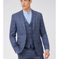 Blue Over Check Suit from Antique Rogue - Jacket
