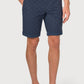 Barrington Mid Blue Flamingo Print Casual Classic Fit Shorts