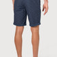 Barrington Mid Blue Flamingo Print Casual Classic Fit Shorts
