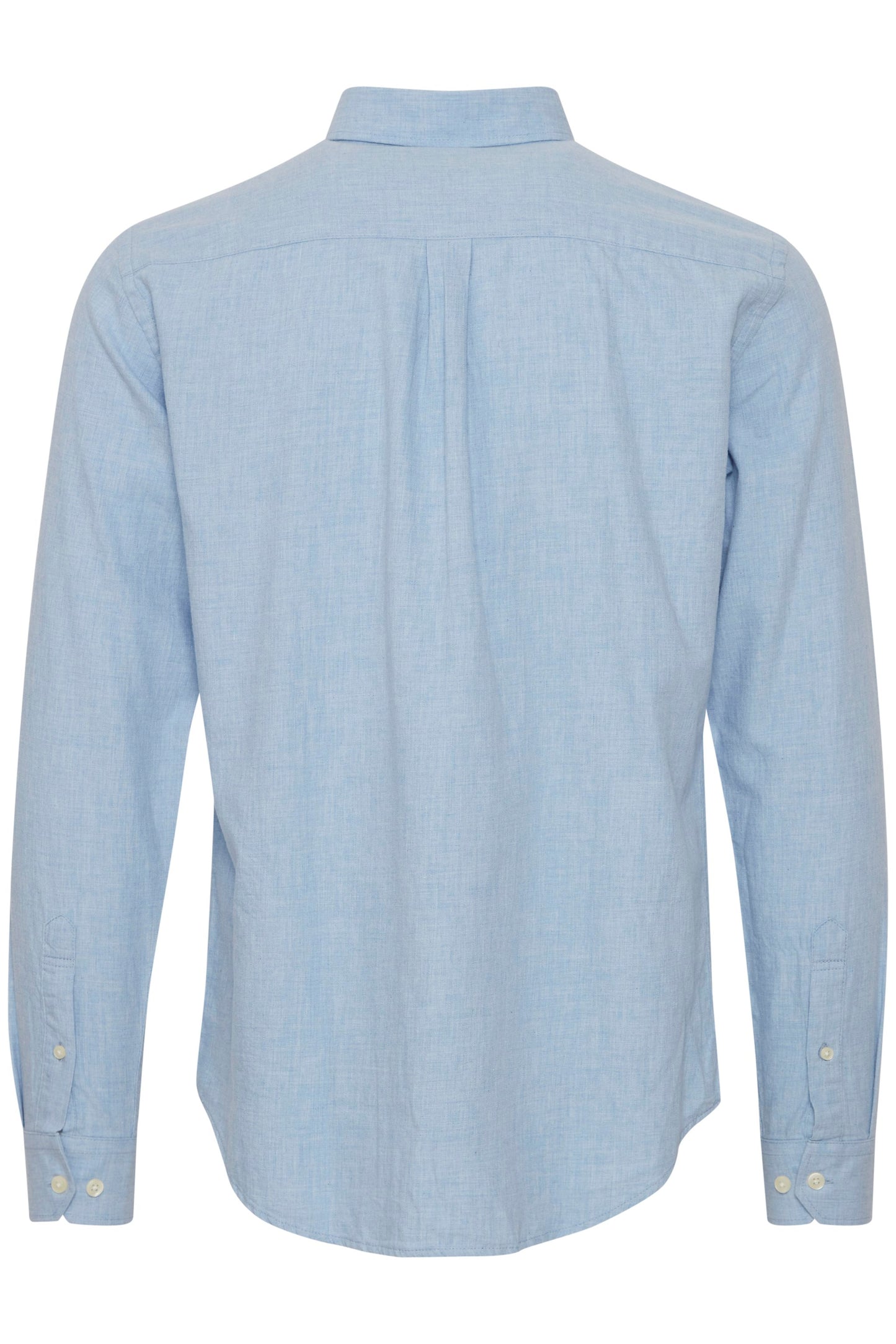 Pure-Cotton Long Sleeve Shirt - Sky Blue