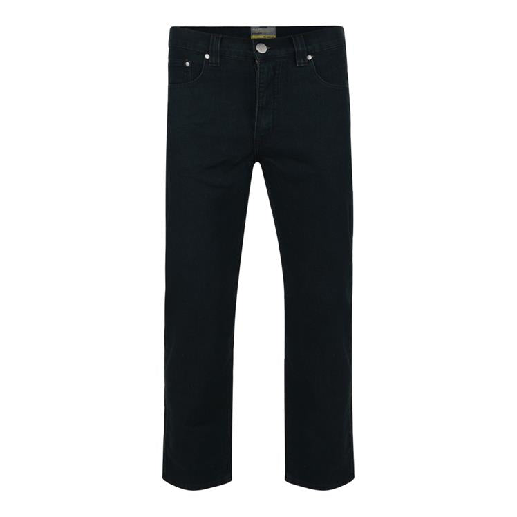 Super Stretch Straight Jeans - Black