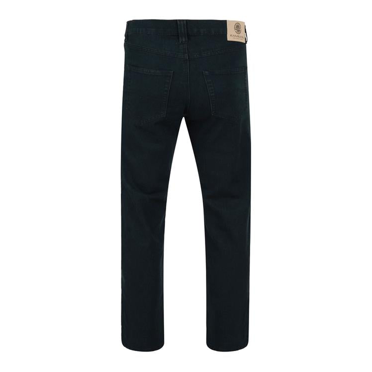 Super Stretch Straight Jeans - Black