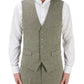 Jude Tweed Suit Jacket - Sage Green