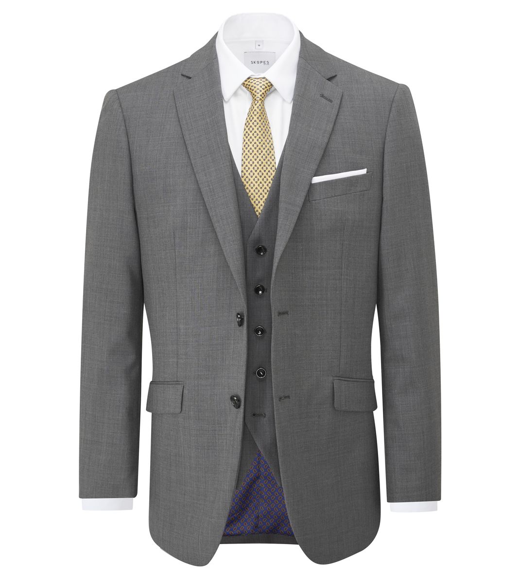 Farnham Charcoal Grey Tailored Suit Jacket