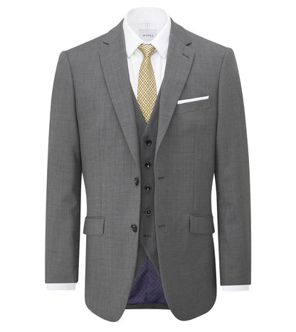 Farnham Charcoal Grey Tailored Suit Jacket