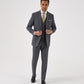 Farnham Charcoal Grey Tailored Suit Trousers