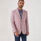 Harry Textured Jacket - Pink